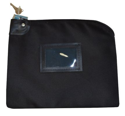 O banco de nylon Dustproof do zíper 70D ensaca Logo Zippered Coin Purse de gravação