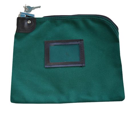 O banco de nylon Dustproof do zíper 70D ensaca Logo Zippered Coin Purse de gravação