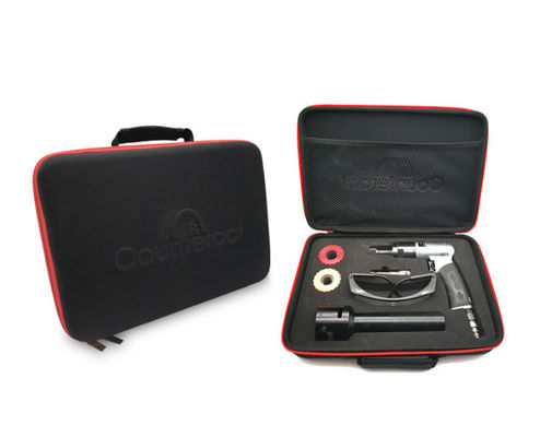 Remendo de borracha levando de EVA Hard Shell Case Hand do poliéster preto das cores 900D