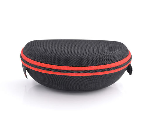 Impressão preta de EVA Sunglasses Case Custom Logo do poliéster 1680D