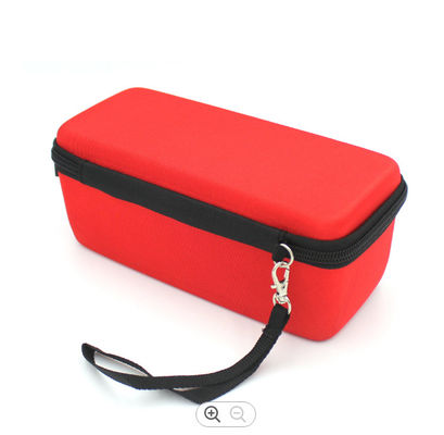 Porta-vozes EVA de couro PU à prova de choque Caso de rede de cor Pantone Bolso Eva Caso duro Porta-vozes à prova de choque Caso/saco com alça BY Material de couro PU