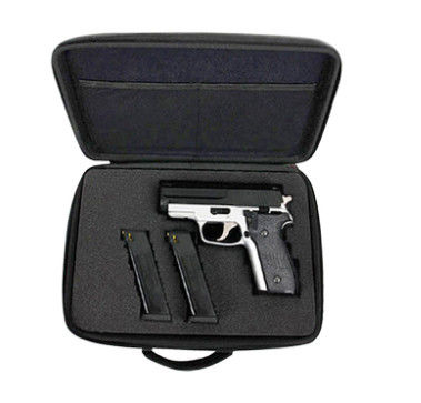 Tamanho feito sob encomenda do poliéster duro de Shell Shockproof EVA Gun Case 1680D