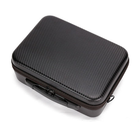 Estojo de Armazenamento Protetor Rígido Preto em EVA com Interior de Espuma e Alça de Ombro Ideal para Necessidades de Armazenamento e Transporte Seguros