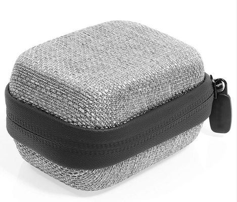 Estojo de Armazenamento Leve em EVA com Fecho de Zíper, Estojo Protetor Portátil para Equipamentos Sensíveis e Gadgets Eletrônicos