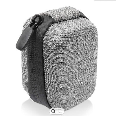 Estojo de Armazenamento Leve em EVA com Fecho de Zíper, Estojo Protetor Portátil para Equipamentos Sensíveis e Gadgets Eletrônicos