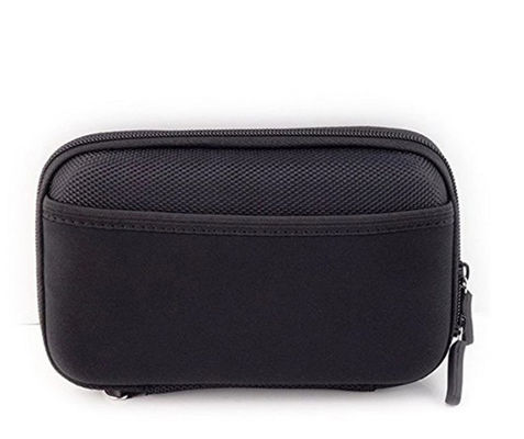 Estojo de Armazenamento Durável Portátil em EVA, à Prova d'Água e à Prova de Choque, Bolsa de Transporte Protetora, Caixa Projetada para Fones de Ouvido e Dispositivos Eletrônicos