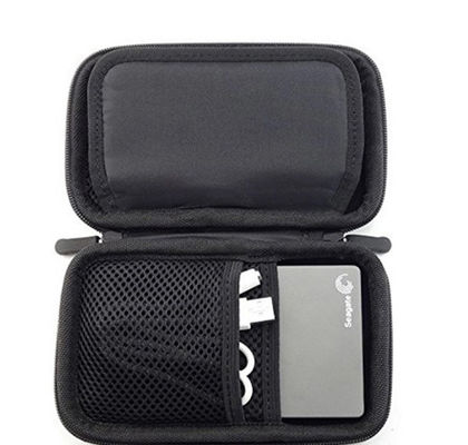 Estojo de Armazenamento Durável Portátil em EVA, à Prova d'Água e à Prova de Choque, Bolsa de Transporte Protetora, Caixa Projetada para Fones de Ouvido e Dispositivos Eletrônicos