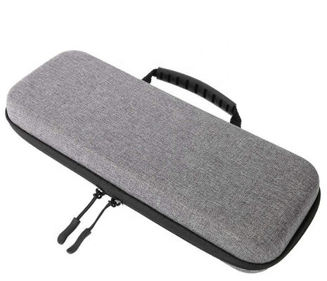 Estojo de Armazenamento Leve em EVA com Zíper Frontal e Bolso de Malha Perfeito para Organizar Ferramentas, Dispositivos e Essenciais de Viagem