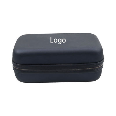 Botão de punho de couro EVA Storage Case Multispandex With Logo Printing do plutônio