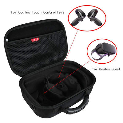 Comprimento preto de EVA Carrying Case 29cm do jogo da cor VR impermeável