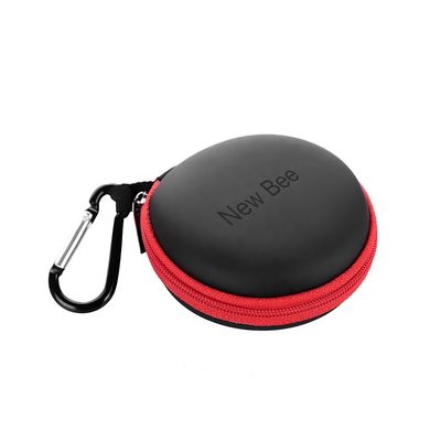 Prova impermeável do cheiro do poliéster de EVA Headphone Case 1680D do zíper do OEM