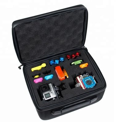 O zíper ISO9001 espuma caixa da câmera de EVA Tool Case Hard Shell 5mm Gopro