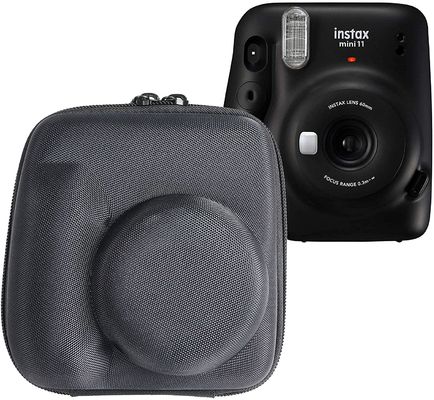 Tela de seda ajustável Logo EVA Camera Case For Fujifilm Instax mini 11