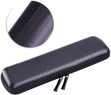 Couro preto do plutônio do poliéster de 3D EVA Hard Case Pencil Pouch 1800D