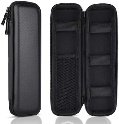 Couro preto do plutônio do poliéster de 3D EVA Hard Case Pencil Pouch 1800D