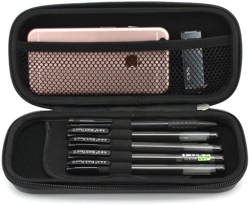 900D poliéster EVA Pencil Case Pen Pouch para estudantes universitário