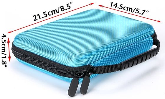 Caixa de lápis EVA à prova d'água com impressão 3D Concha dura Design elegante com várias opções de cores e tamanho personalizável