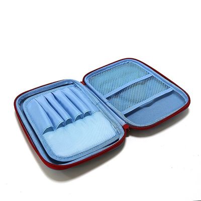 O OEM 3D feito sob encomenda toca em EVA Pencil Case Debossing Logo 22x15x4.5cm