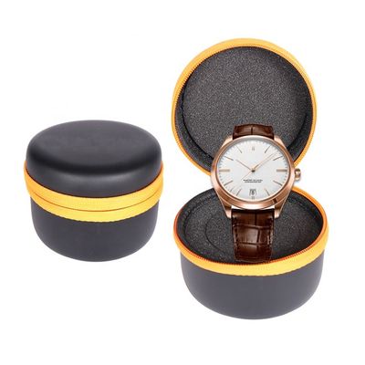 Organizador Box de Debossing Logo EVA Watch Case Shockproof Jewelry