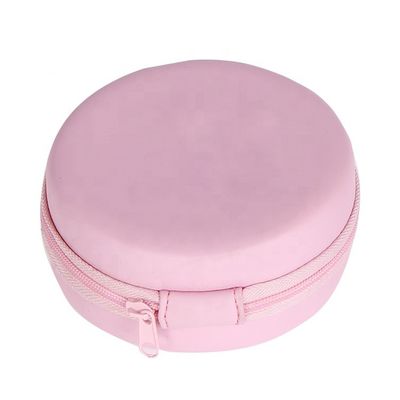 Plutônio cor-de-rosa duramente EVA Luxury Watch Travel Case do Spandex para mulheres dos homens