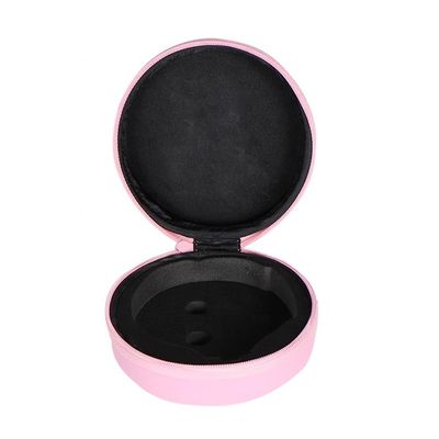 Plutônio cor-de-rosa duramente EVA Luxury Watch Travel Case do Spandex para mulheres dos homens