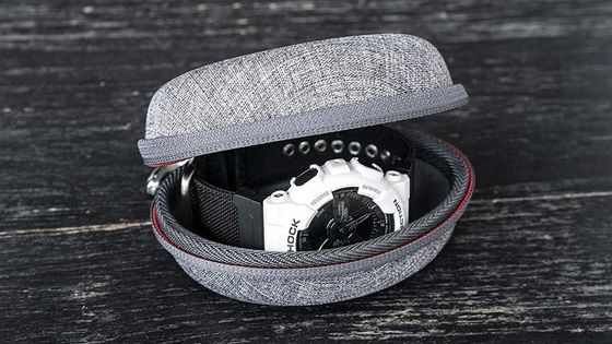 Polegada de pouco peso portátil de EVA Watch Case Polyester 4.25*2.5*1.5