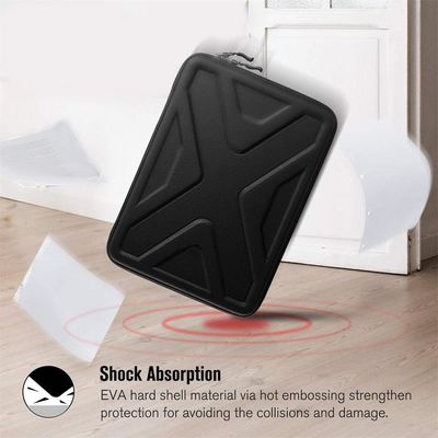 Caixa de manga de portátil dura de 13 polegadas resistente à água resistente a choques protetor portátil computador tapa de transporte de bolsa para 13,3&quot; MacBook