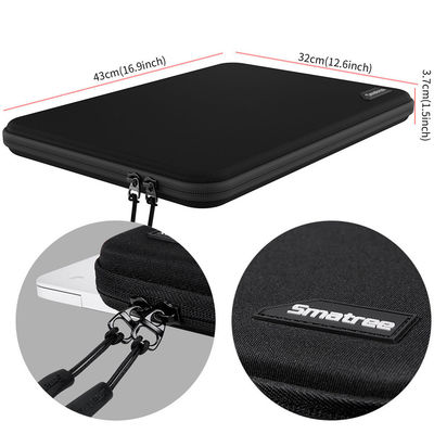 600D poliéster feito sob encomenda EVA Laptop Sleeve