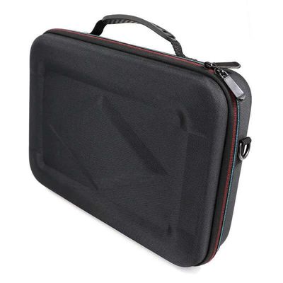 Caixa de arma de massagem EVA à prova de choque e poeira com punho durável e tamanho personalizável para proteção de arma muscular
