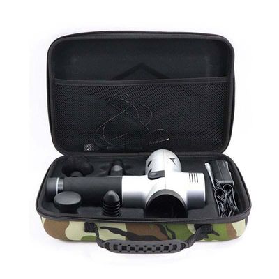 Camuflagem Cor EVA Hipervolt Case Carrying Com Webbing Handle EVA Pistola de Massagem Muscular Case Carrying Shockproof Dustproof