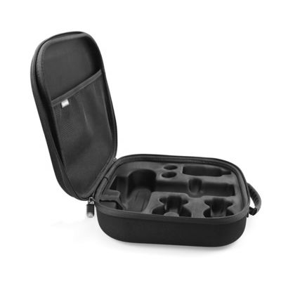 Estojo leve para pistola de massagem EVA à prova de choque com opções de tamanho e logotipo personalizados, ideal para viagens e academia, protegendo ferramentas de massagem muscular