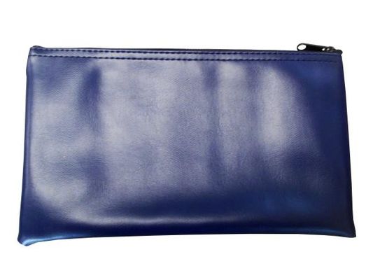 Bolsas de zíper personalizáveis disponíveis em vários tamanhos feitas de PVC e couro, adequadas para depósito de dinheiro