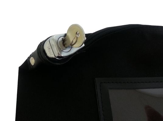 sacos do banco do zíper da lona da polegada 11X6
