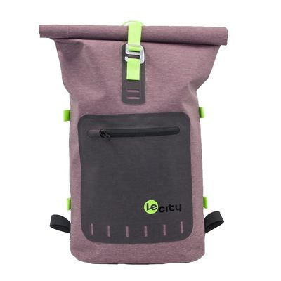 Saco de mochila impermeável elegante para caminhadas 10L Saco de mochila impermeável de lona de PVC leve Saco de mochila impermeável para caminhadas Saco de desporto aquático Popular Saco seco para surf Sacos de mochila