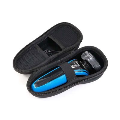 Casas duras de EVA leves com cordas de corda e tiros de fecho de metal que oferecem armazenamento para barbeador e acessórios