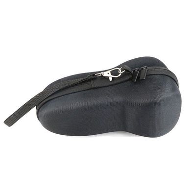 Casas duras de EVA leves com cordas de corda e tiros de fecho de metal que oferecem armazenamento para barbeador e acessórios