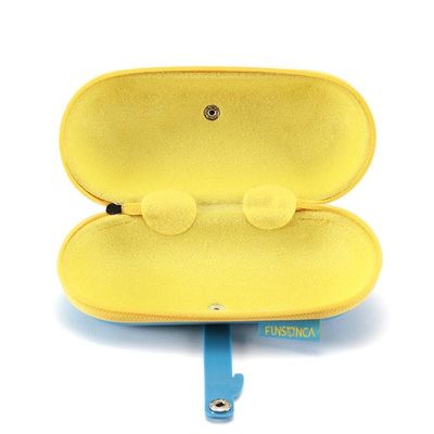 Pantone colore vidros de EVA Sunglasses Case For Multiple do zíper