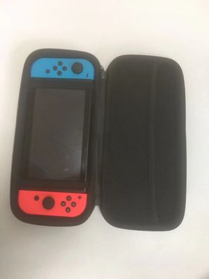 Plutônio EVA Travel Case Dustproof de couro de veludo dos jogos do interruptor de Nintendo