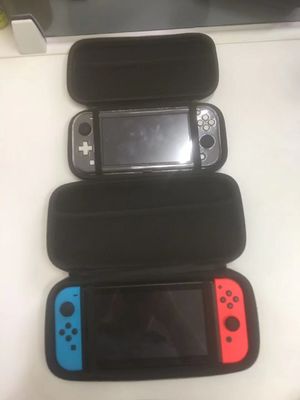 Plutônio EVA Travel Case Dustproof de couro de veludo dos jogos do interruptor de Nintendo