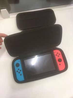 O zíper do metal do forro de veludo puxa EVA Travel Case For Switch Lite