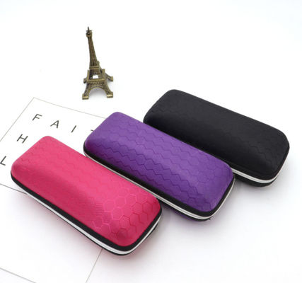 Veludo EVA Hard Shell Carrying Case do plutônio do zíper para o armazenamento dos vidros