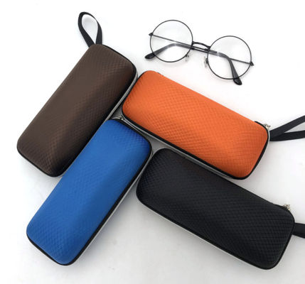 Veludo EVA Hard Shell Carrying Case do plutônio do zíper para o armazenamento dos vidros