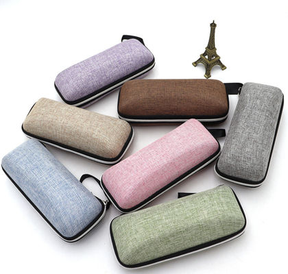 Veludo EVA Hard Shell Carrying Case do plutônio do zíper para o armazenamento dos vidros