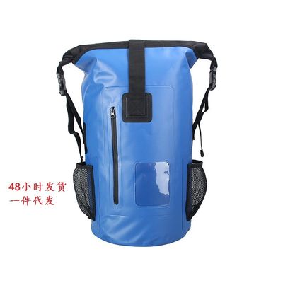 Mochila impermeável exterior do saco da praia de encerado do PVC