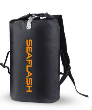 Saco de praia de telha de PVC IP65 impermeável Mochila de praia Amazon Vendas quentes Fábrica Área exterior Mochila de praia impermeável Para caminhadas Natação Mochila de praia