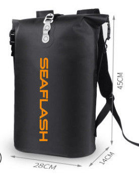 Saco de praia de telha de PVC IP65 impermeável Mochila de praia Amazon Vendas quentes Fábrica Área exterior Mochila de praia impermeável Para caminhadas Natação Mochila de praia
