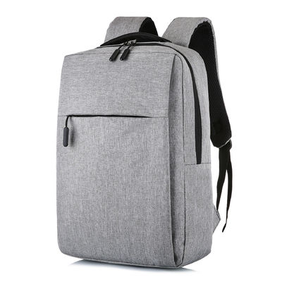 Mochila impermeável de nylon opcional do portátil de 4 cores com carregador de USB