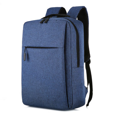 Mochila impermeável de nylon opcional do portátil de 4 cores com carregador de USB