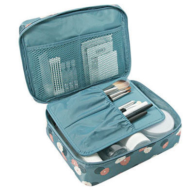 Bolsa de Armazenamento Cosmético Impermeável Multifuncional Portátil Organizador de Maquiagem de Viagem Necessaire Cor Tamanho e Logotipo Personalizáveis Disponíveis