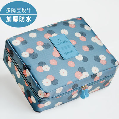 Bolsa de Armazenamento Cosmético Impermeável Multifuncional Portátil Organizador de Maquiagem de Viagem Necessaire Cor Tamanho e Logotipo Personalizáveis Disponíveis